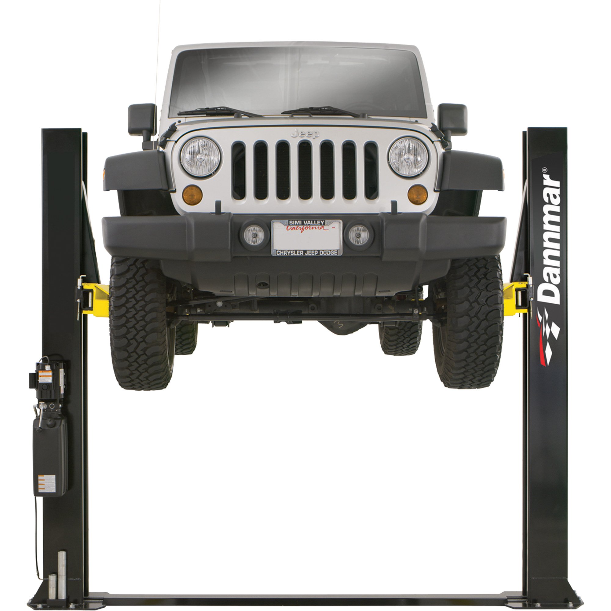 Dannmar 2-Post Low-Ceiling Lift — 9000-Lb. Capacity, Model# Admiral 9000